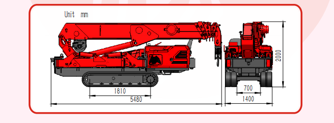 微型履帶吊機 （蜘蛛吊車）